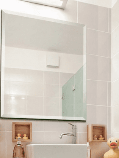 Gương hình chữ nhật kích thước 60*80cm treo phòng tắm