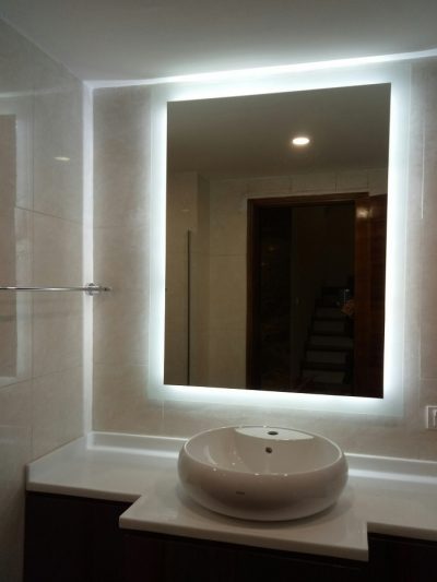 Gương Bỉ cao cấp treo phòng tắm kích thước 70cm*90cm