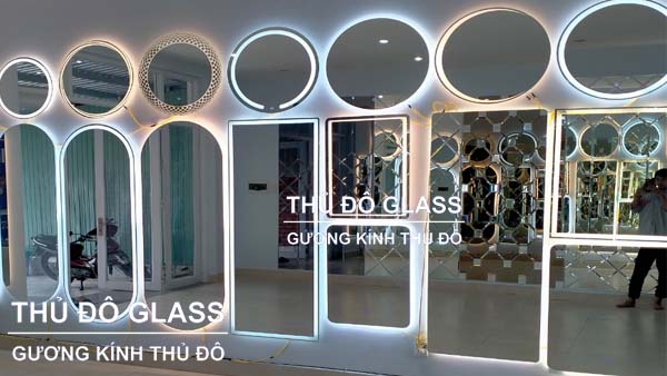 Gương soi toàn thân Decor nghệ thuật theo thiết kế Thủ Đô Glass